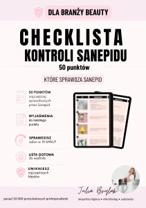 CHECKLISTA  KONTROLI SANEPIDU