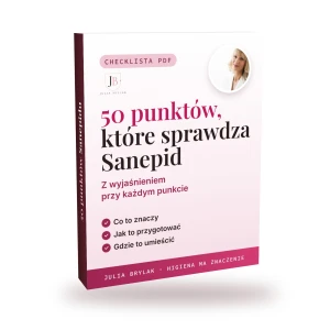 50 PUNKTÓW, KTÓRE SPRAWDZA SANEPID